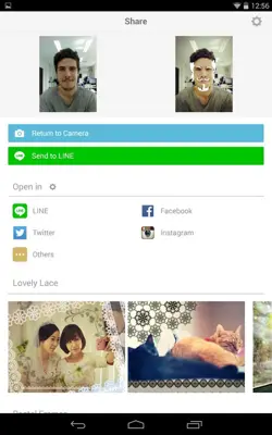 LINE Camera: Animated Stickers android App screenshot 5